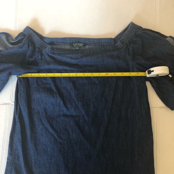 🔥Ralph Lauren denim blouse. - Picture 4 of 4